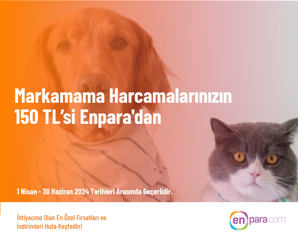 Markamama Harcamalarınızın 150 TL’si Enpara'dan