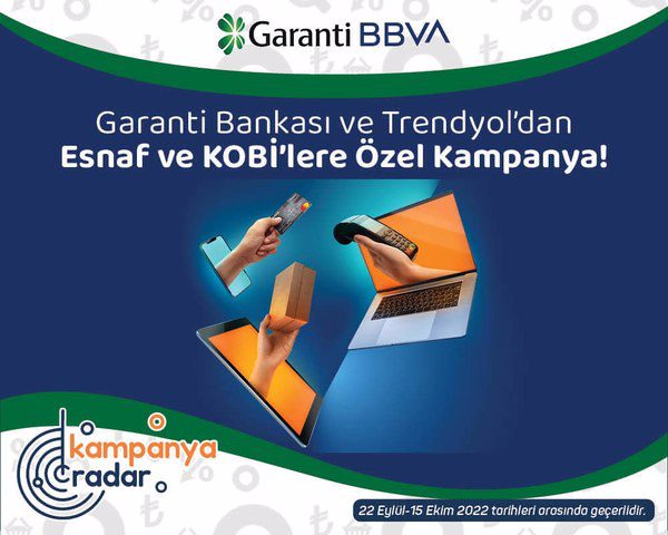 Garanti Bankası ve Trendyol'dan esnaf ve KOBİ’lere özel kampanya