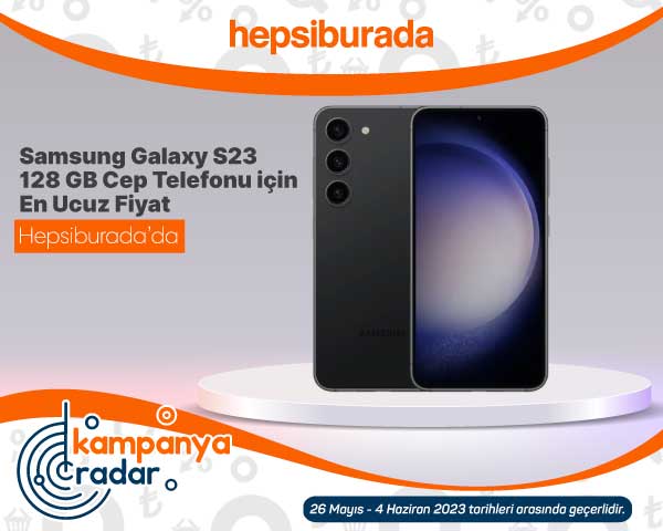 Samsung Galaxy S23 128 GB cep telefonu için en ucuz fiyat Hepsiburada’da