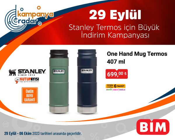 Bim’de Stanley termos için büyük indirim kampanyası