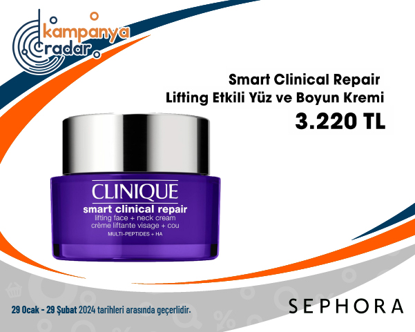 Sephora Smart Clinical Repair - Lifting Etkili Yüz ve Boyun Kremi Sephora Smart Clinical Repair - Lifting Etkili Yüz ve Boyun Kremi