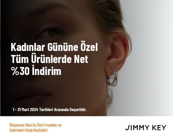 Takılarda 2. Ürüne %30 İndirim