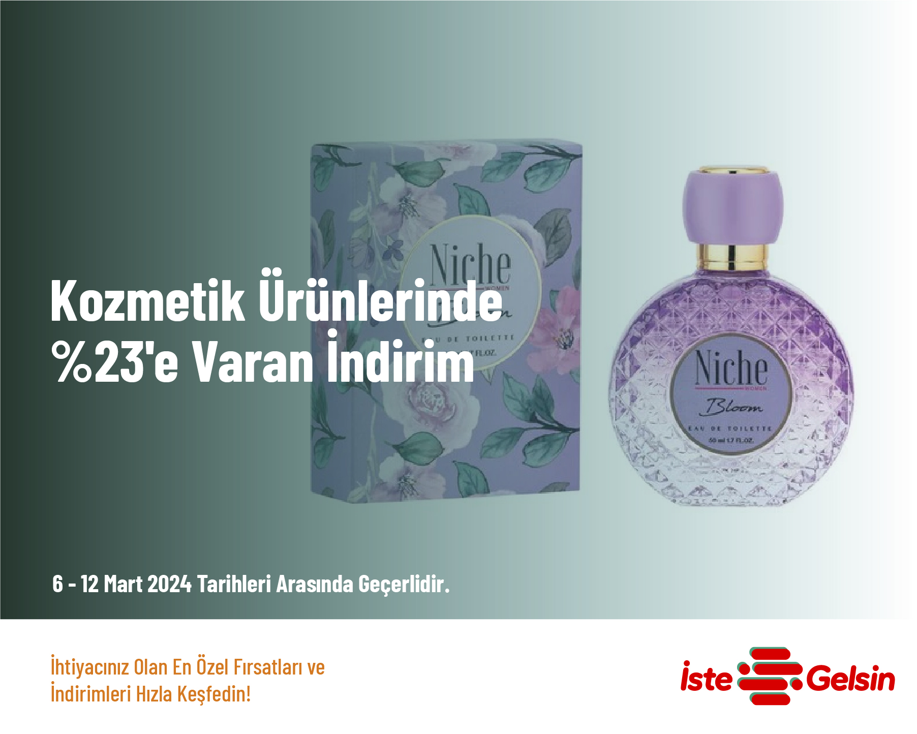 Kozmetik Ürünlerinde %23'e Varan İndirim