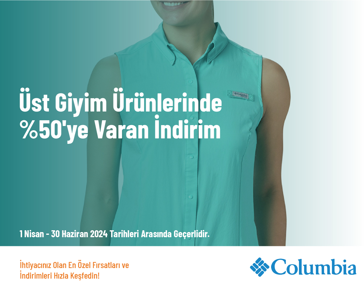 Üst Giyim Ürünlerinde %50'ye Varan İndirim