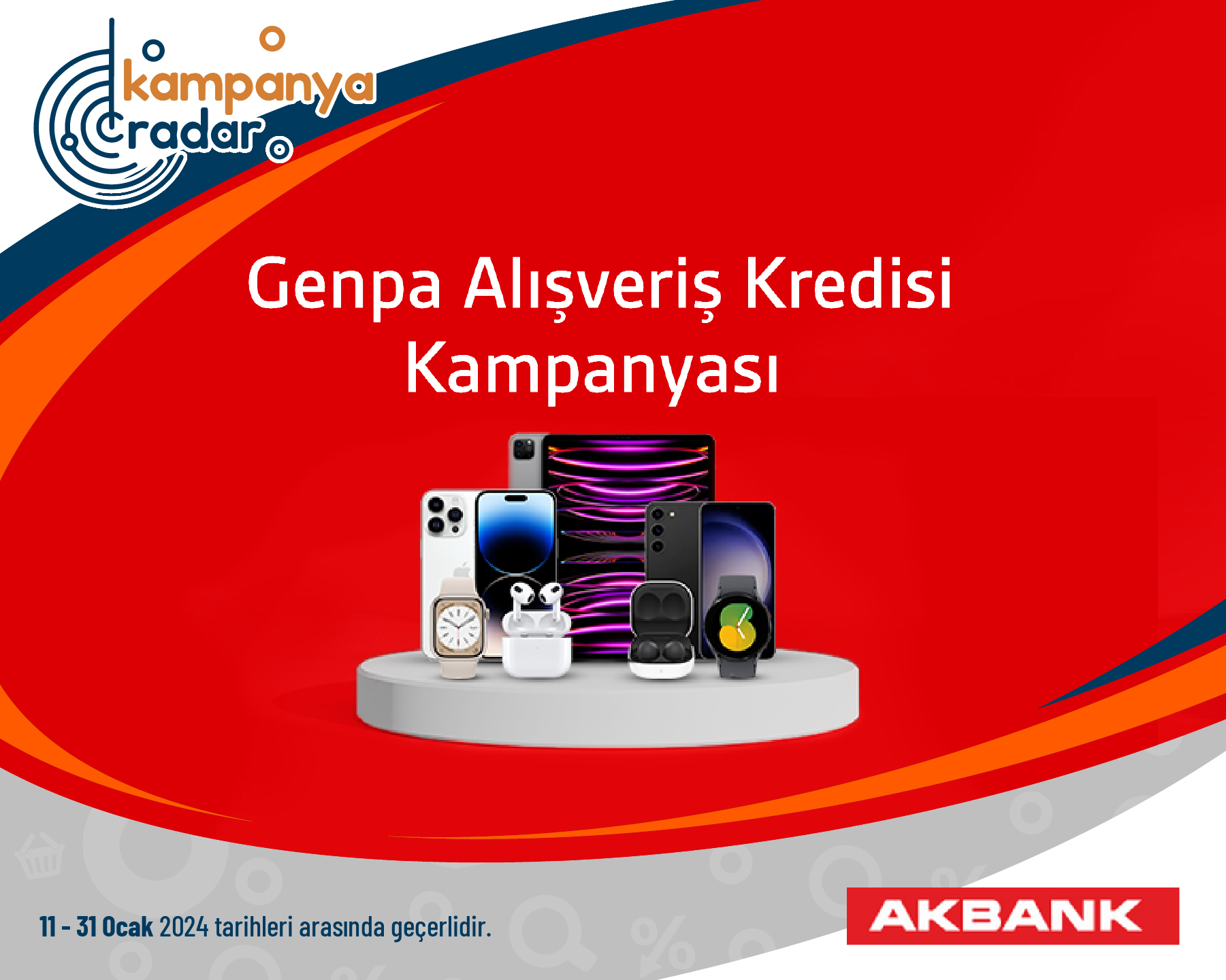 Akbank Genpa Alışveriş Kredisi Kampanyası