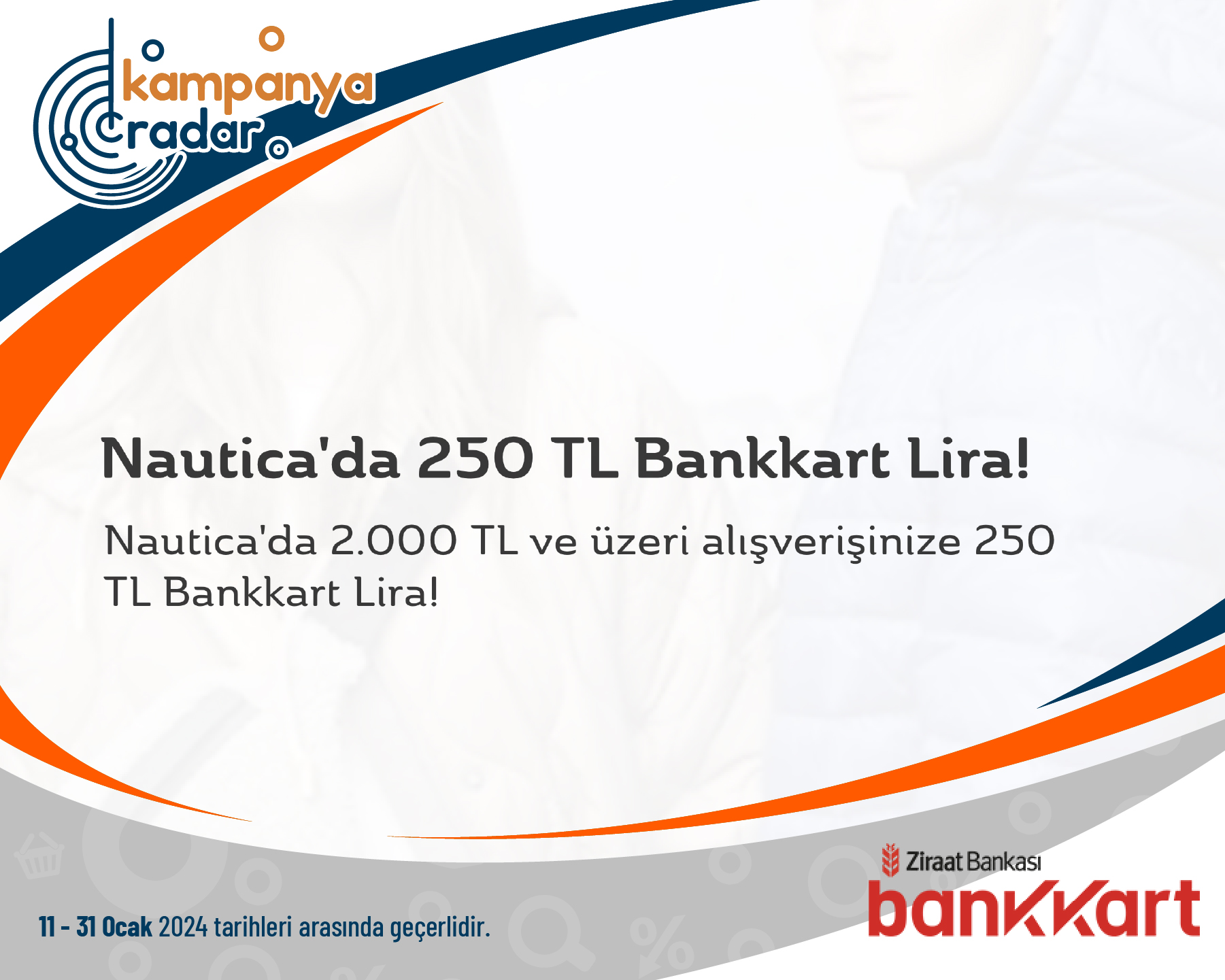 Bankkart Nautica'da 250 TL Bankkart Lira!