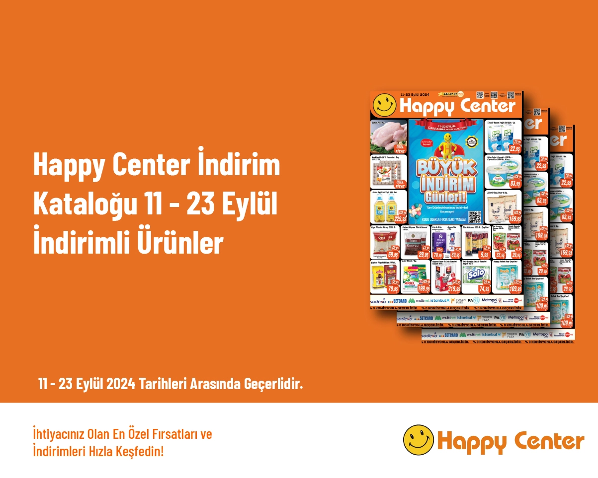 Happy Center İndirim Kataloğu - 11 - 23 Eylül İndirimli Ürünler