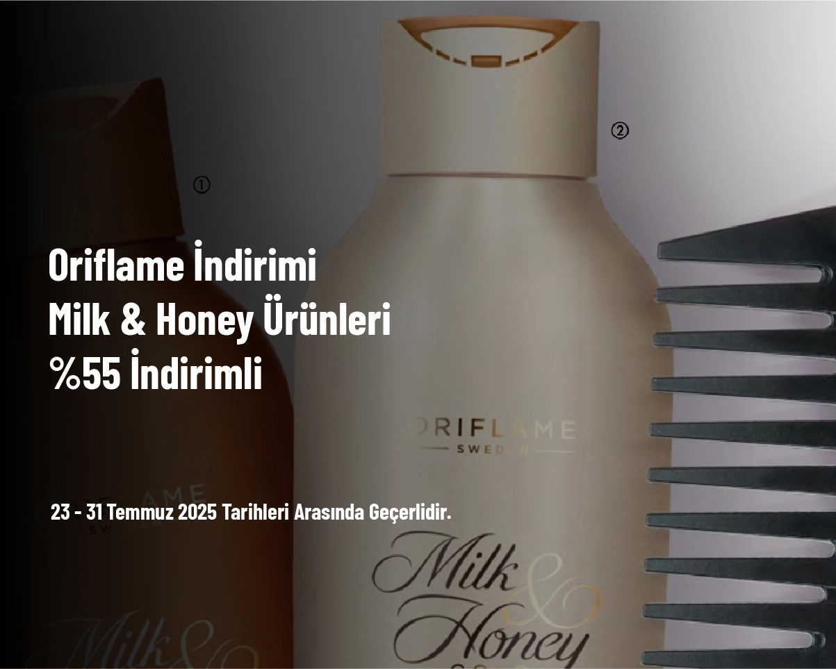 Oriflame İndirimi - Milk & Honey Ürünleri %55 İndirimli Oriflame İndirimi - Milk & Honey Ürünleri %55 İndirimli