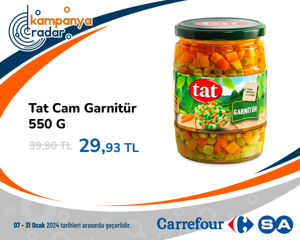 Tat Cam Garnitür 550 G