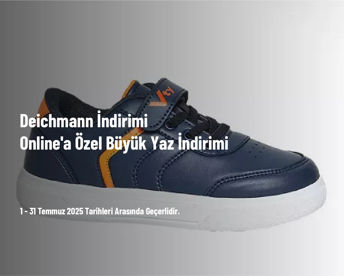 Deichmann İndirimi - Online'a Özel Büyük Yaz İndirimi