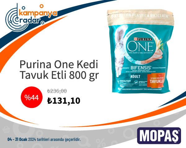 Mopas Purina One Kedi Tavuk Etli 800 gr