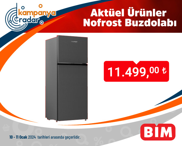 Bim Aktüel Ürünler NOFROST BUZDOLABI