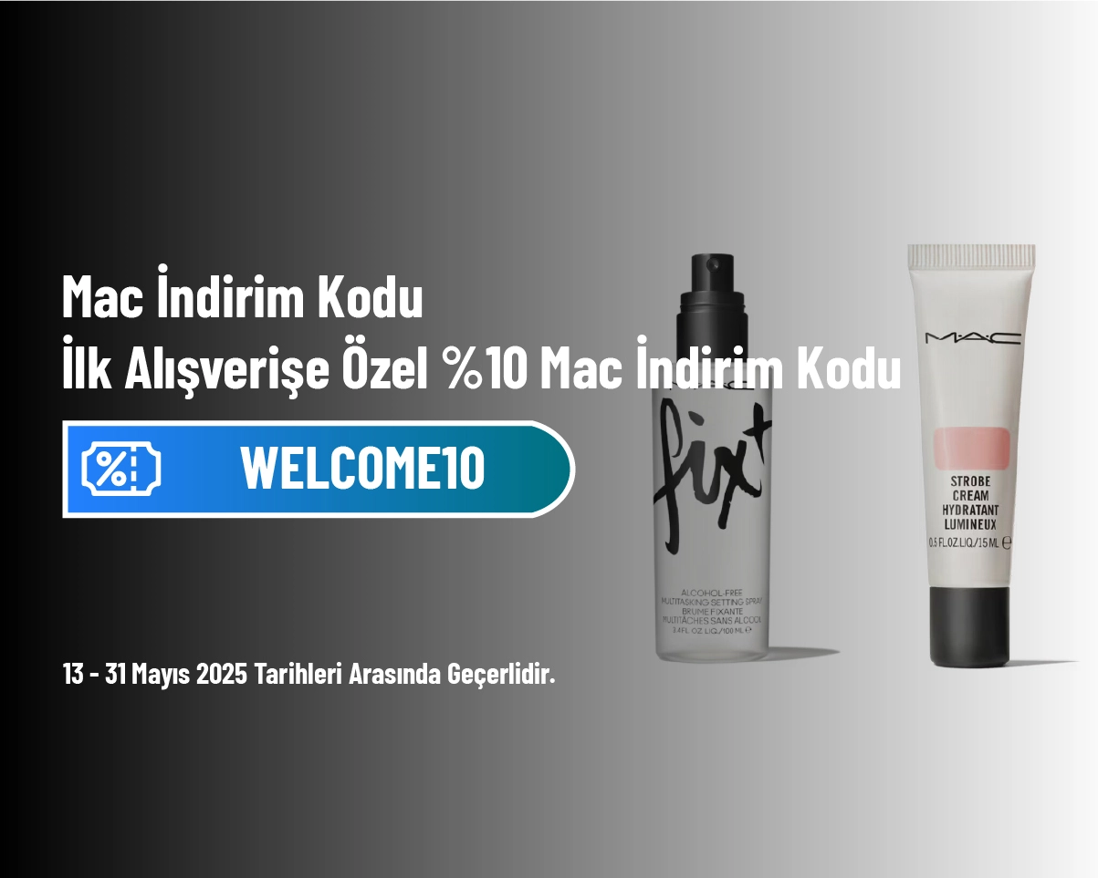 Mac İndirim Kodu - İlk Alışverişe Özel %10 Mac İndirim Kodu Mac İndirim Kodu - İlk Alışverişe Özel %10 Mac İndirim Kodu