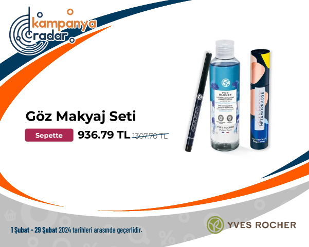 Yvesrocher Göz Makyaj Seti Yvesrocher Göz Makyaj Seti