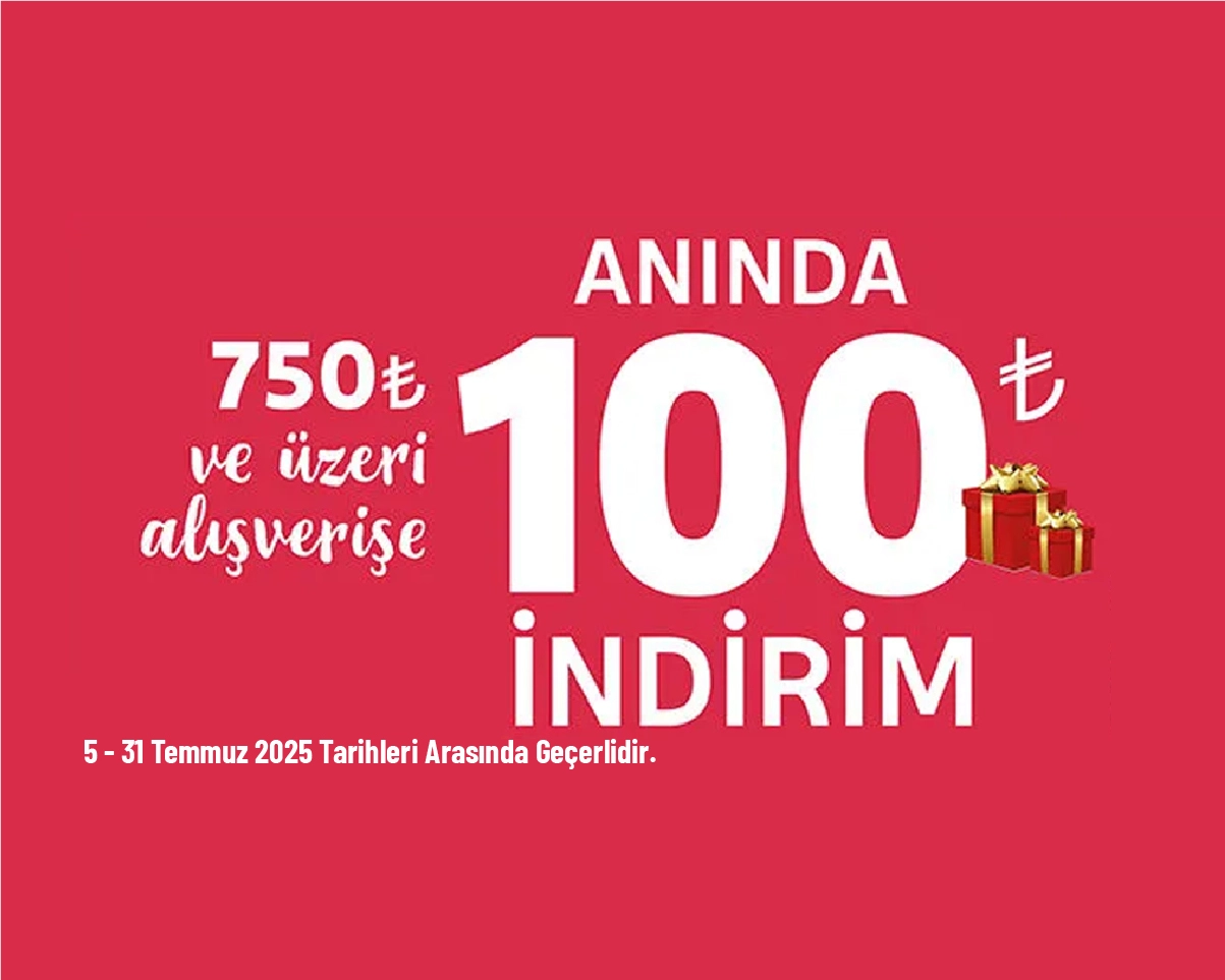 Kozmetik Kampanyası - Rossmann'dan 750 TL ve Üzeri Alışverişlerde 100 TL İndirim