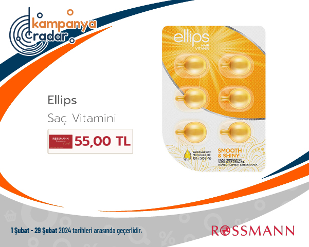 Rossmann Ellips Saç Vitamini Rossmann Ellips Saç Vitamini