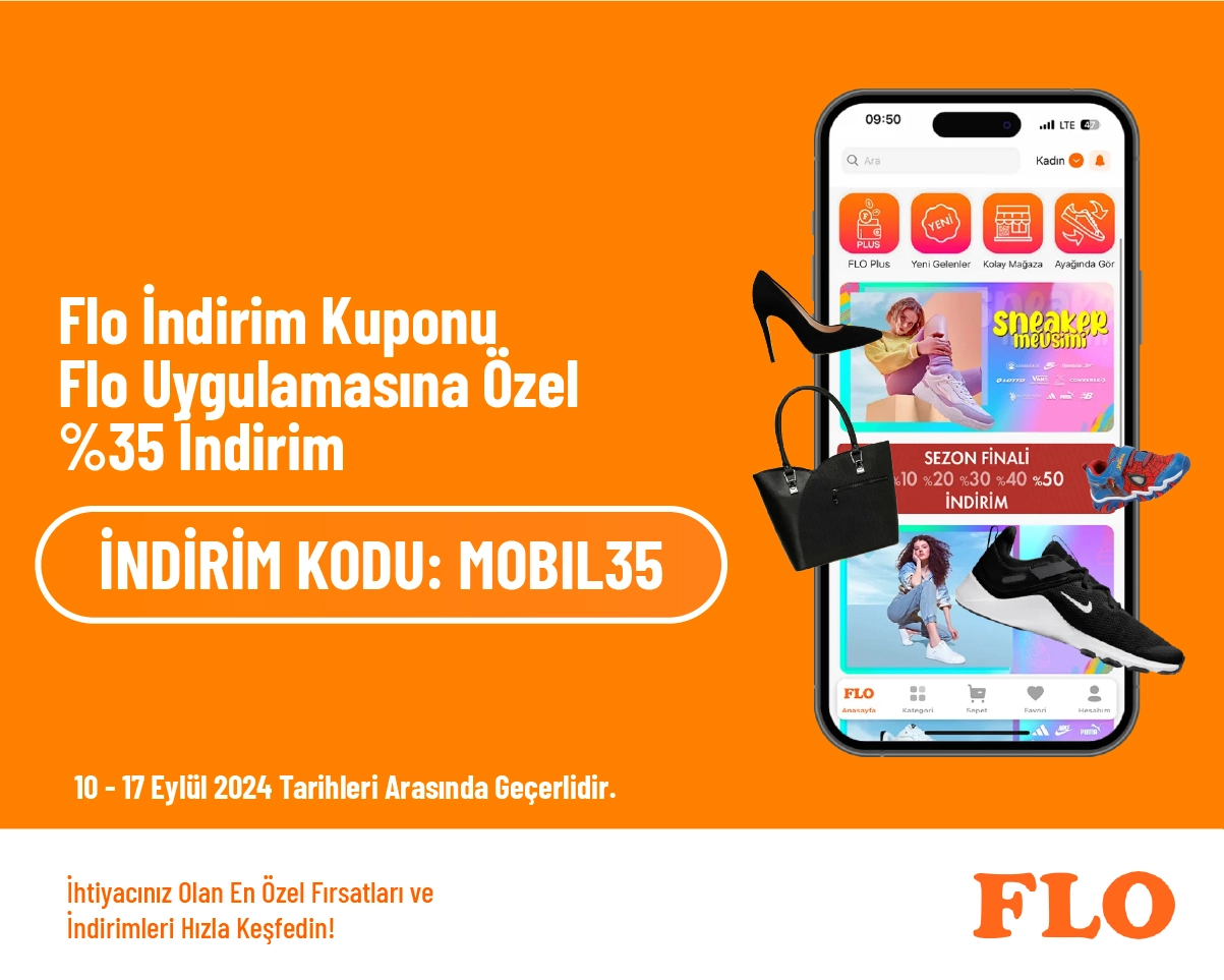 Flo İndirim Kodu - Seçili Ürünlerde %30 İndirim