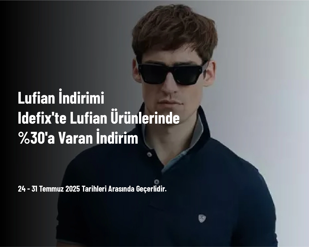 Lufian İndirimi - Idefix'te Lufian Ürünlerinde %30'a Varan İndirim