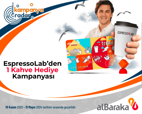 EspressoLab’den 1 Kahve Hediye Kampanyası