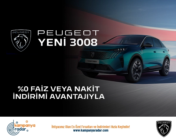 Yeni Peugeot 3008 Yeni Peugeot 3008