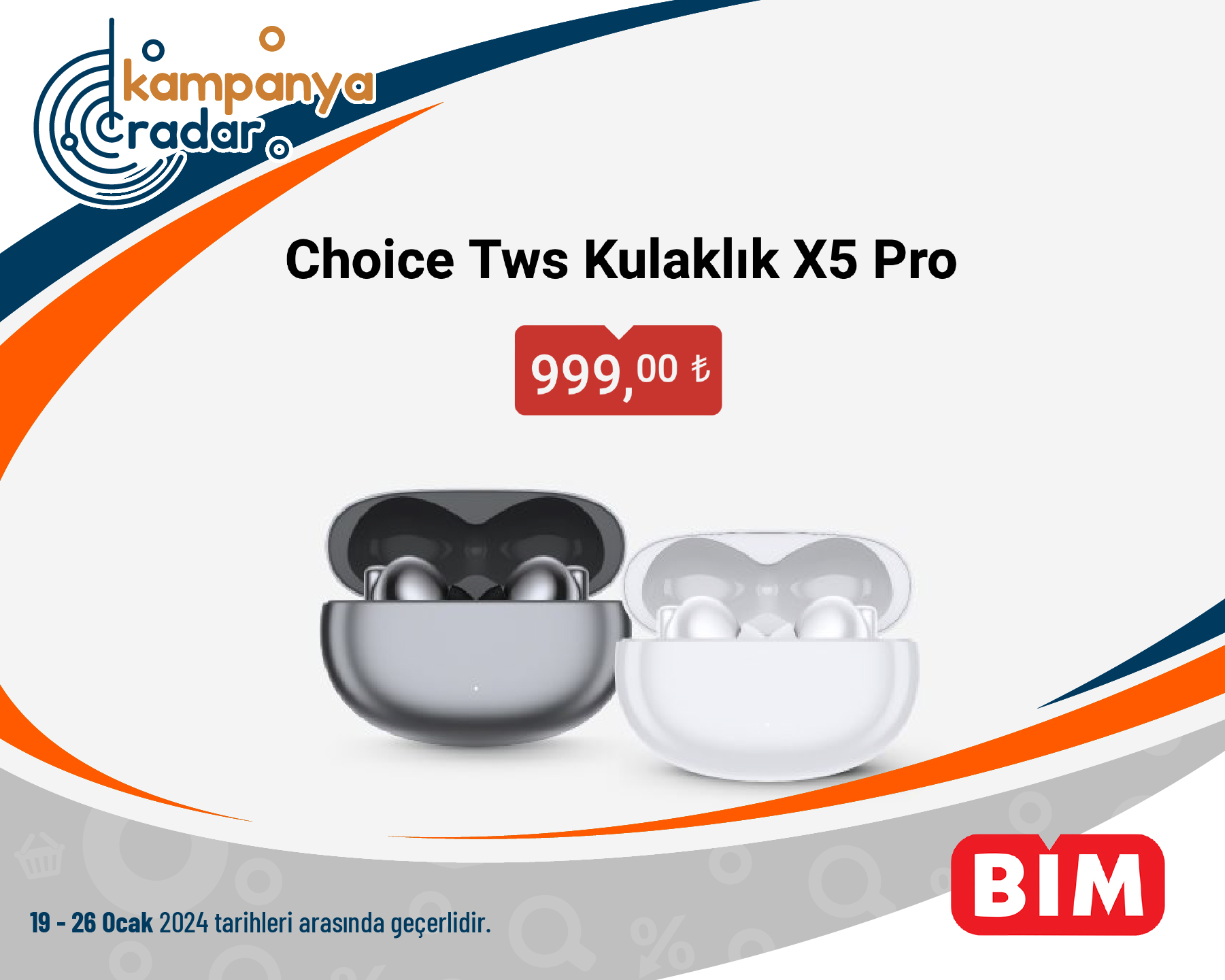 Bim Aktüel Choice Tws Kulaklık X5 Pro Bim Aktüel Choice Tws Kulaklık X5 Pro