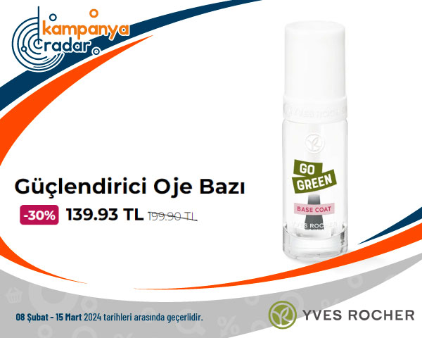 Yves Rocher Güçlendirici Oje Bazı