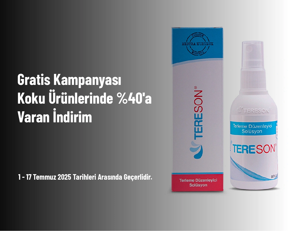 Gratis Kampanyası - Koku Ürünlerinde %40'a Varan İndirim Gratis Kampanyası - Koku Ürünlerinde %40'a Varan İndirim